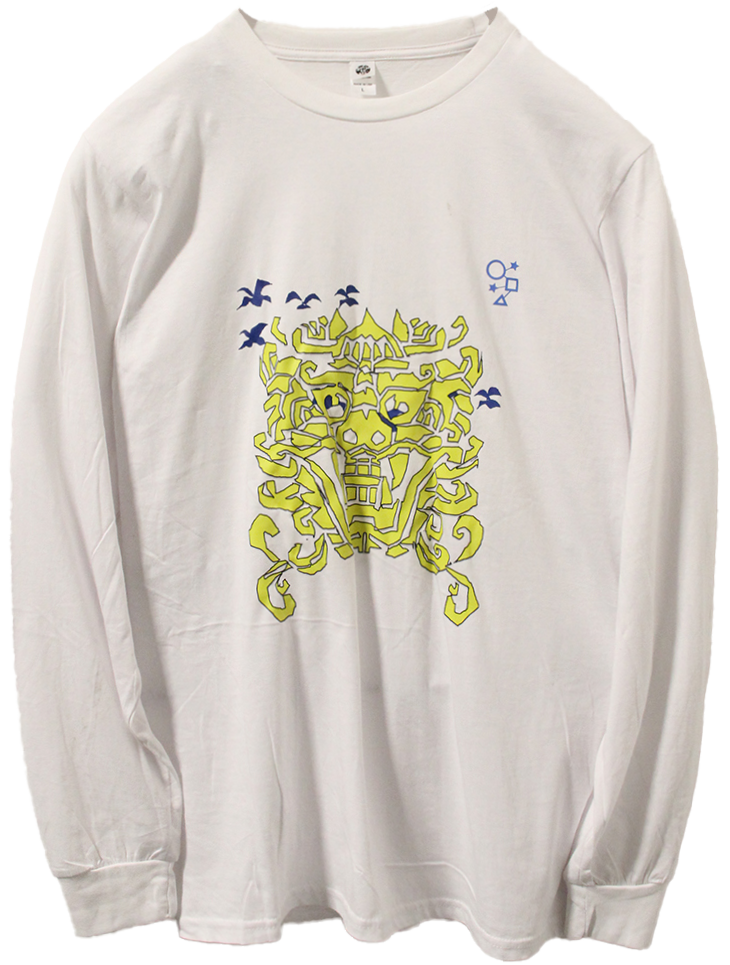 FRONT GUARDIAN GRAPHIC L/S TEE WHITE