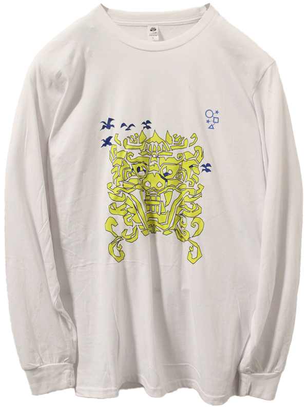 FRONT GUARDIAN GRAPHIC L/S TEE WHITE