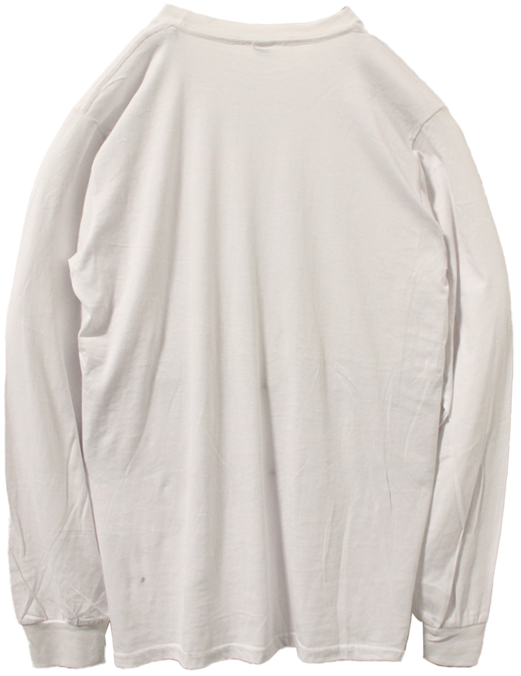 FRONT GUARDIAN GRAPHIC L/S TEE WHITE