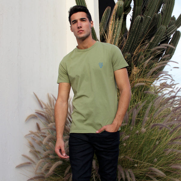 COTTON BASIC CREW NECK TEE