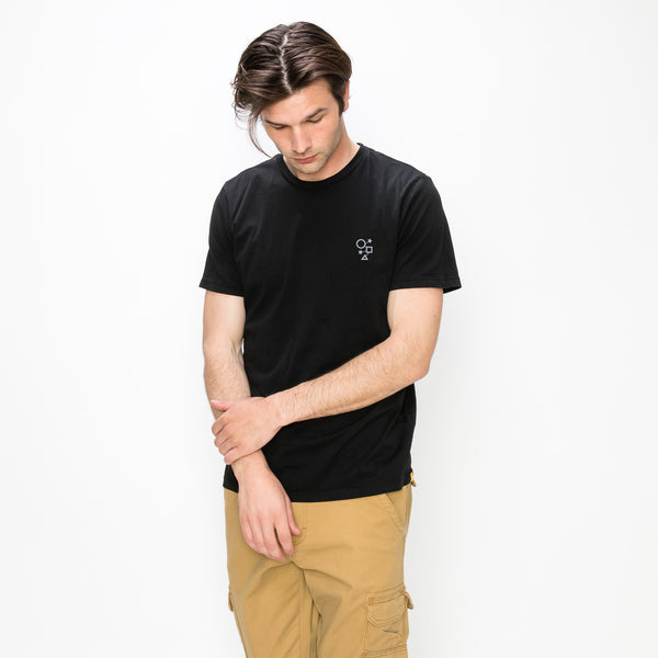 COTTON BASIC CREW NECK TEE