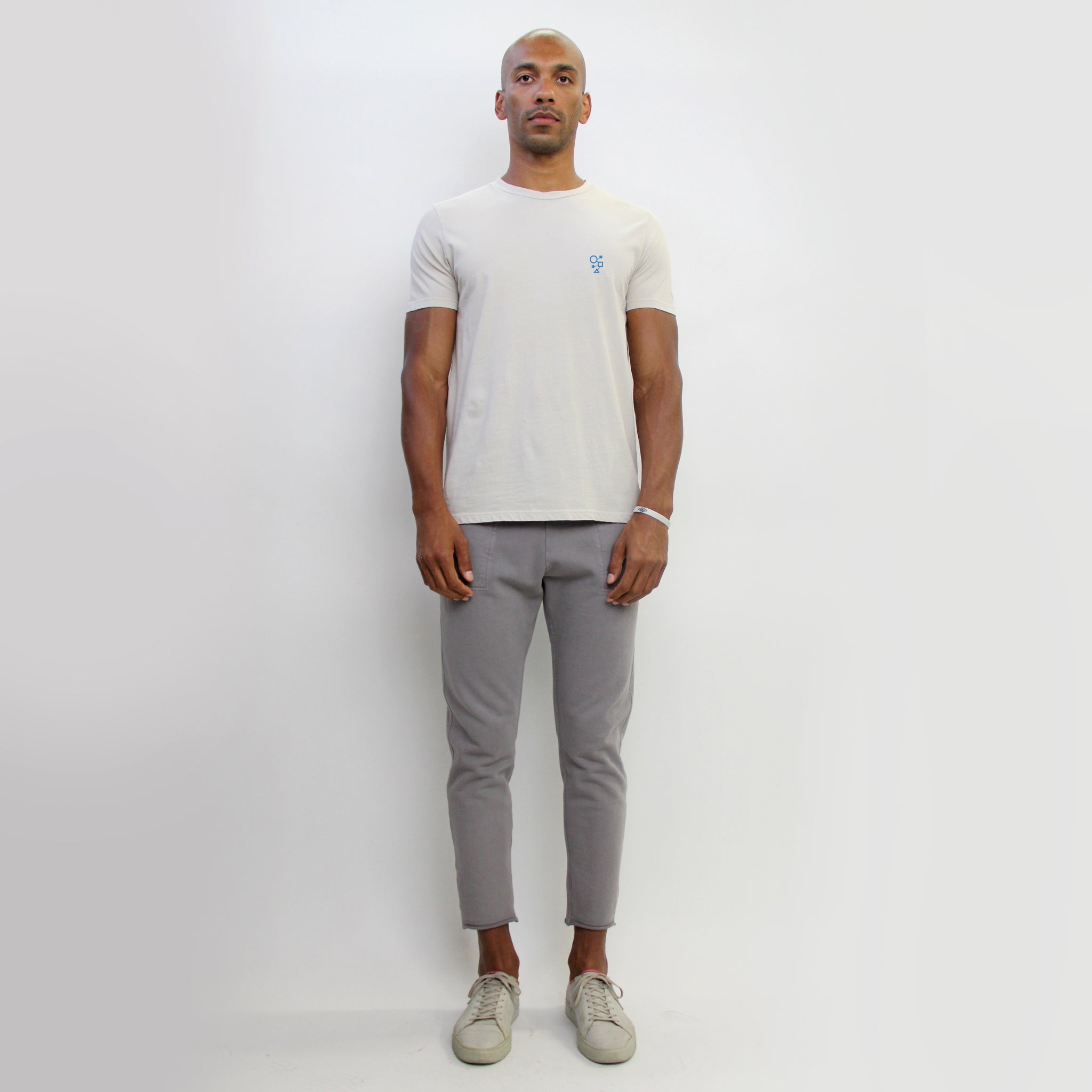 COTTON BASIC CREW NECK TEE