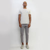 COTTON BASIC CREW NECK TEE