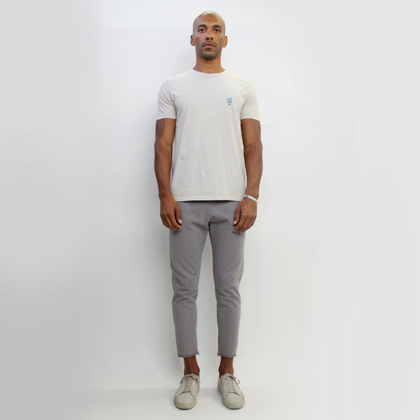 COTTON BASIC CREW NECK TEE
