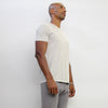 COTTON BASIC CREW NECK TEE