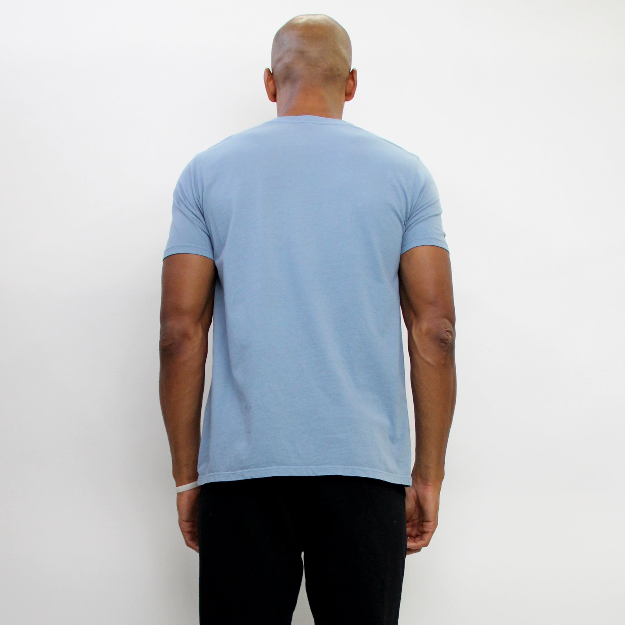 COTTON BASIC CREW NECK TEE