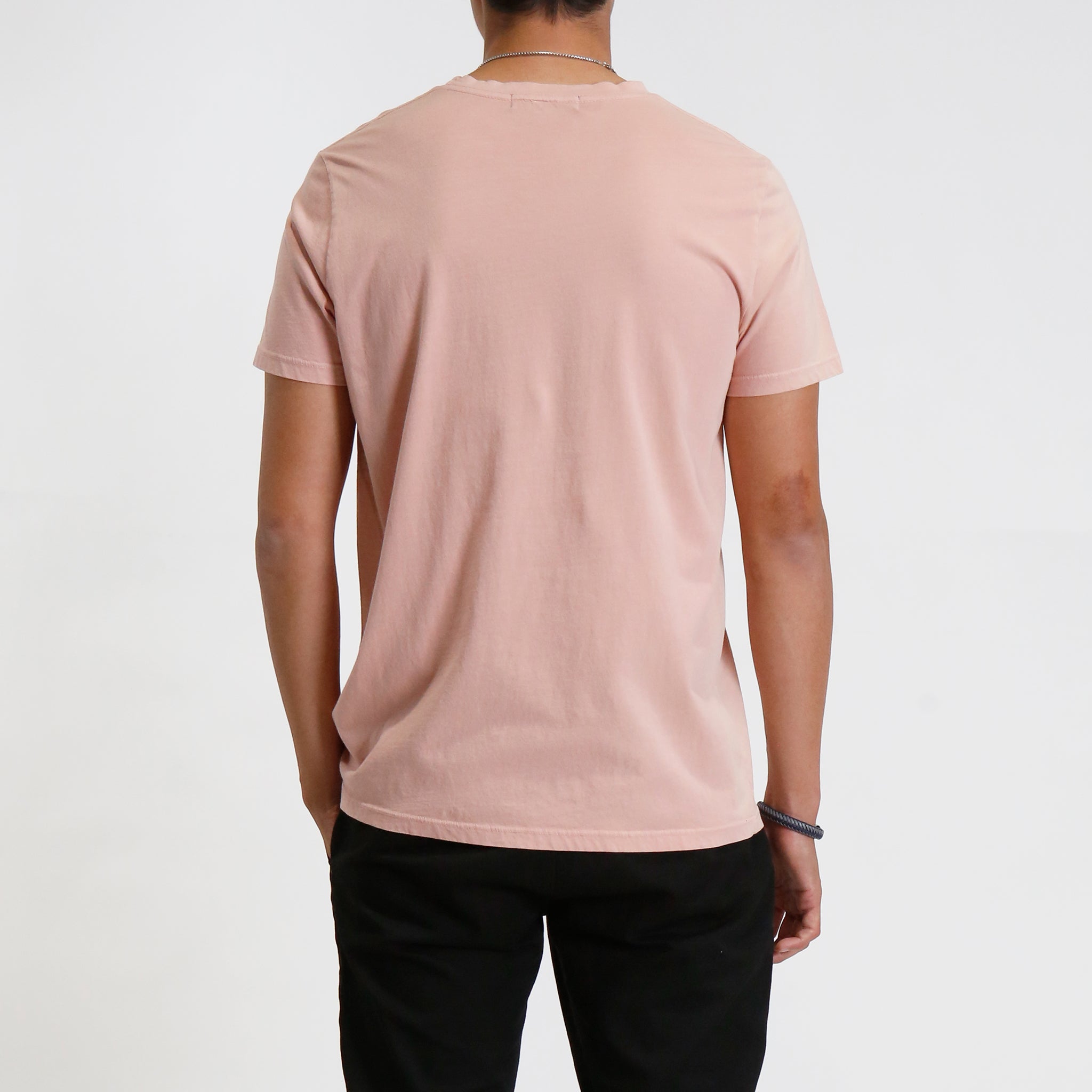 COTTON BASIC CREW NECK TEE