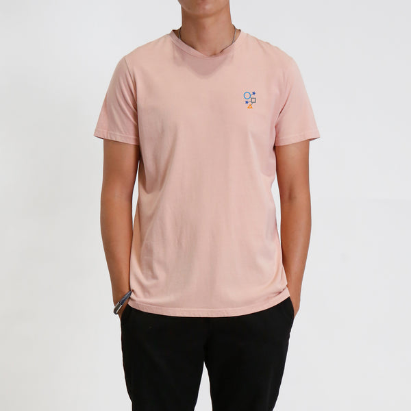 COTTON BASIC CREW NECK TEE