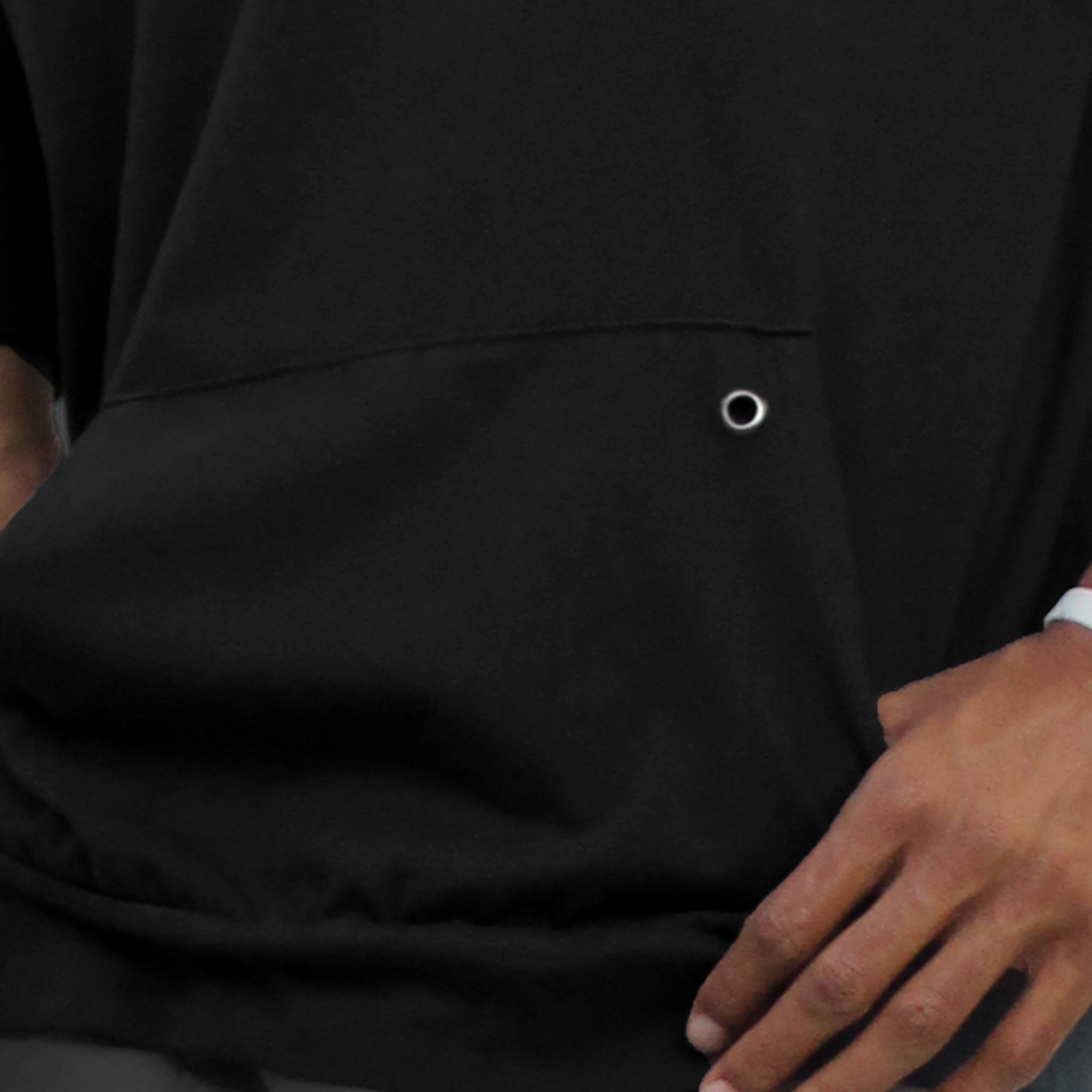 PREMIUM COTTON GROMMET POCKET TEE MEN