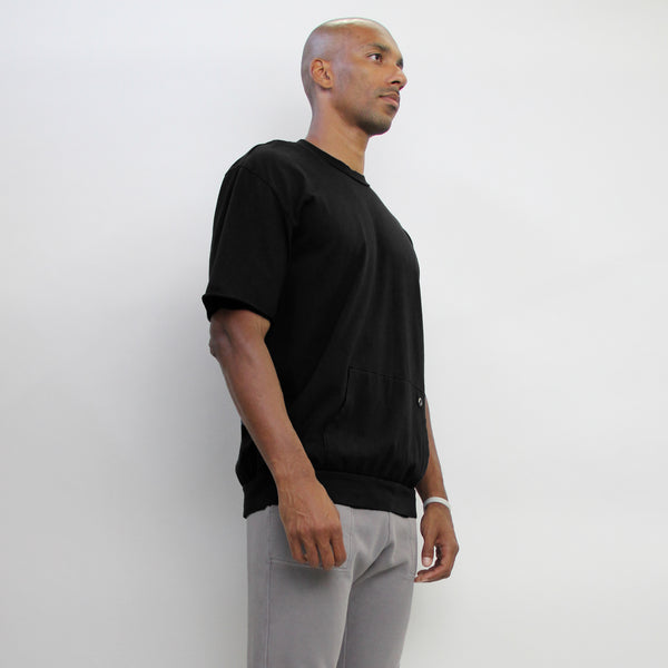 PREMIUM COTTON GROMMET POCKET TEE MEN