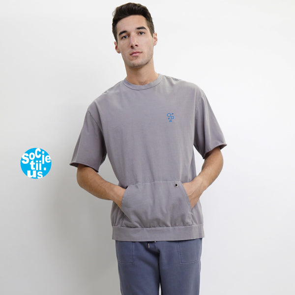 PREMIUM COTTON GROMMET POCKET TEE MEN