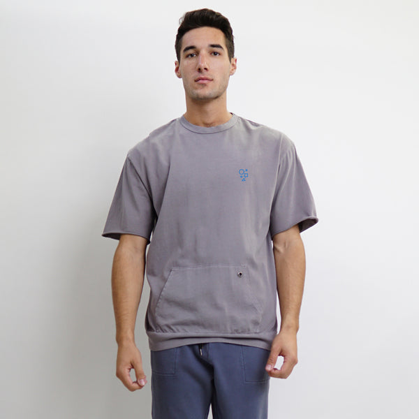 PREMIUM COTTON GROMMET POCKET TEE MEN
