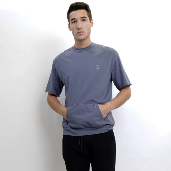 PREMIUM COTTON GROMMET POCKET TEE MEN