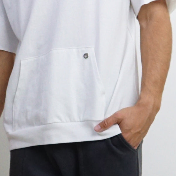 PREMIUM COTTON GROMMET POCKET TEE MEN