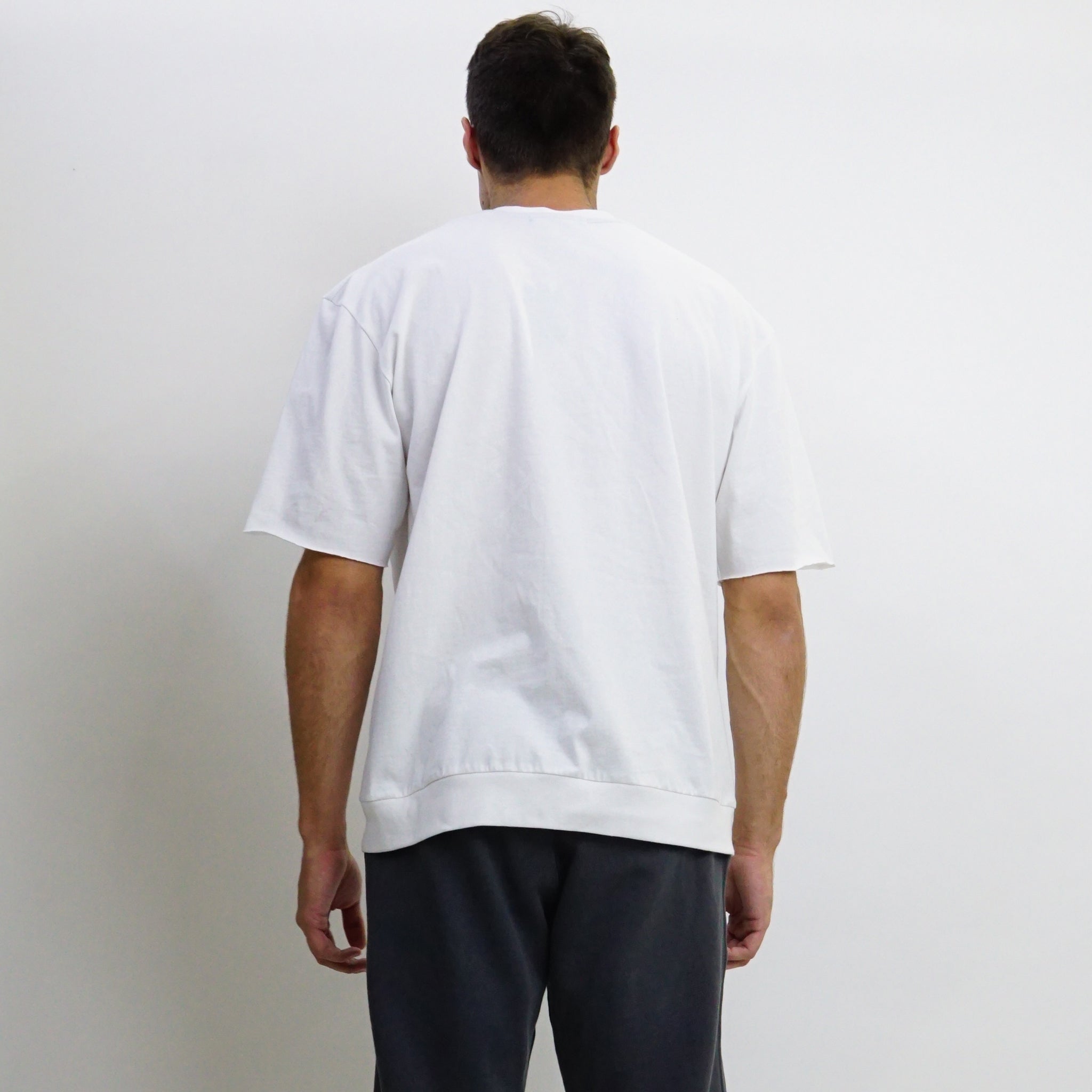 PREMIUM COTTON GROMMET POCKET TEE MEN