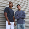 PREMIUM COTTON FRONT SEAMED AND GROMMETS SWEATSHIRT