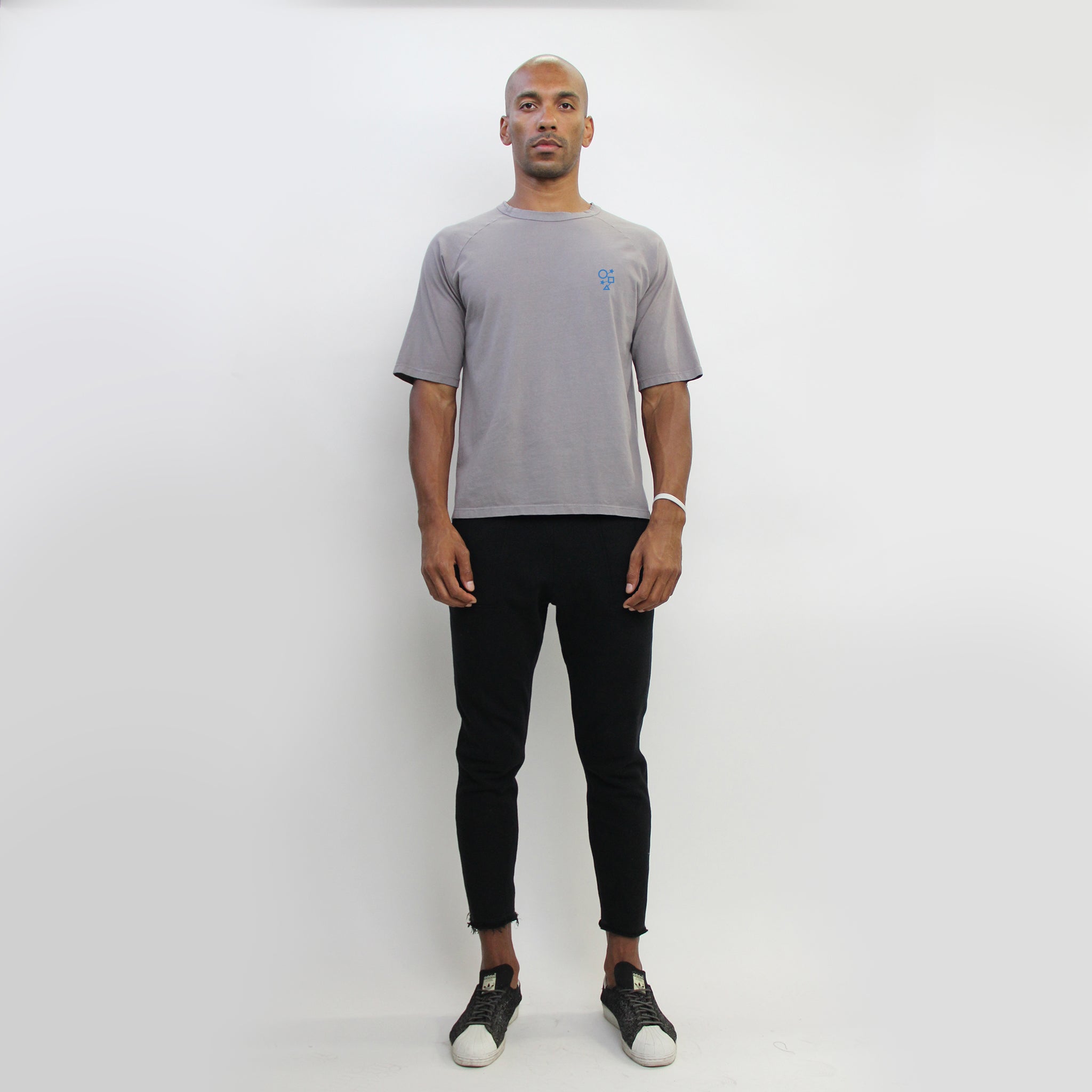 PREMIUM COTTON RAGLAN GROMMET DETAIL ELBOW SLEEVE MEN