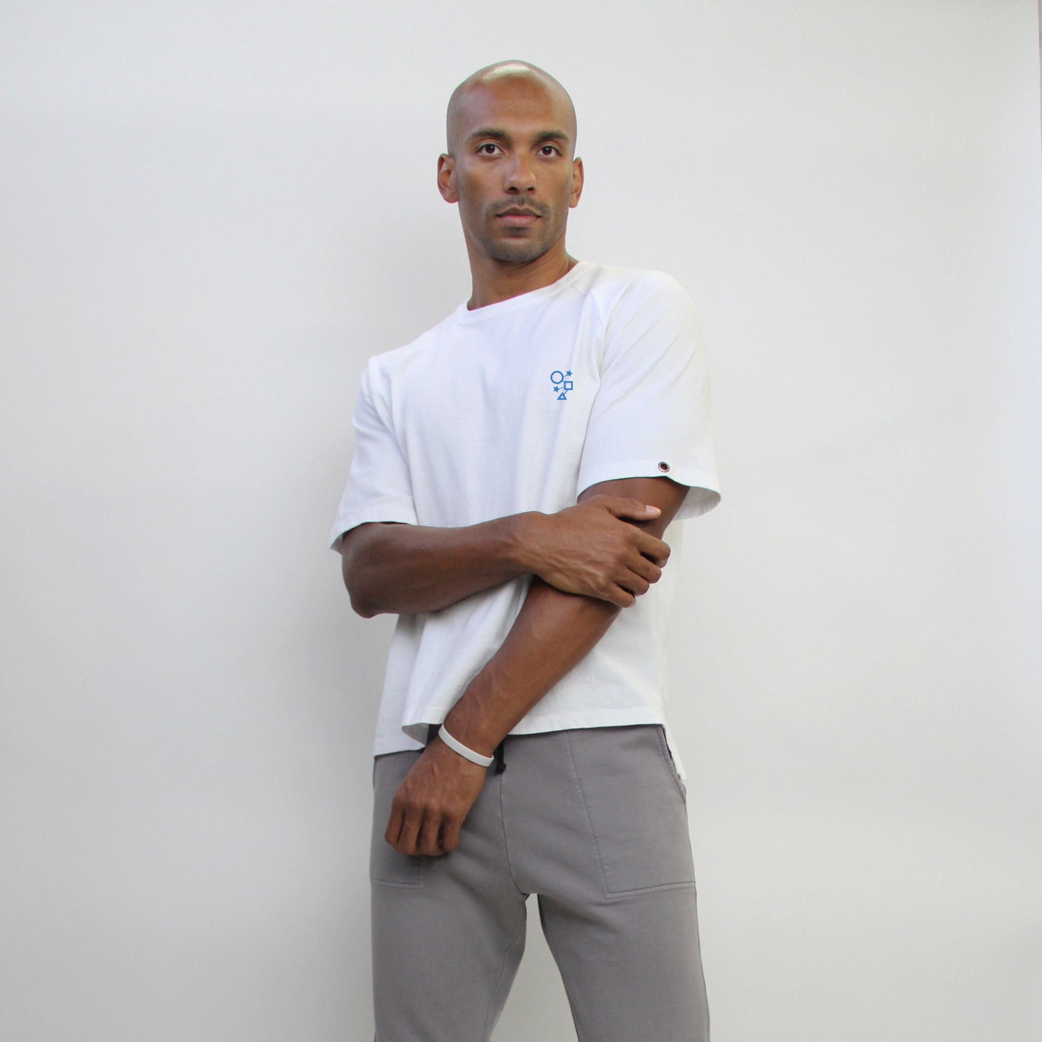 PREMIUM COTTON RAGLAN GROMMET DETAIL ELBOW SLEEVE MEN