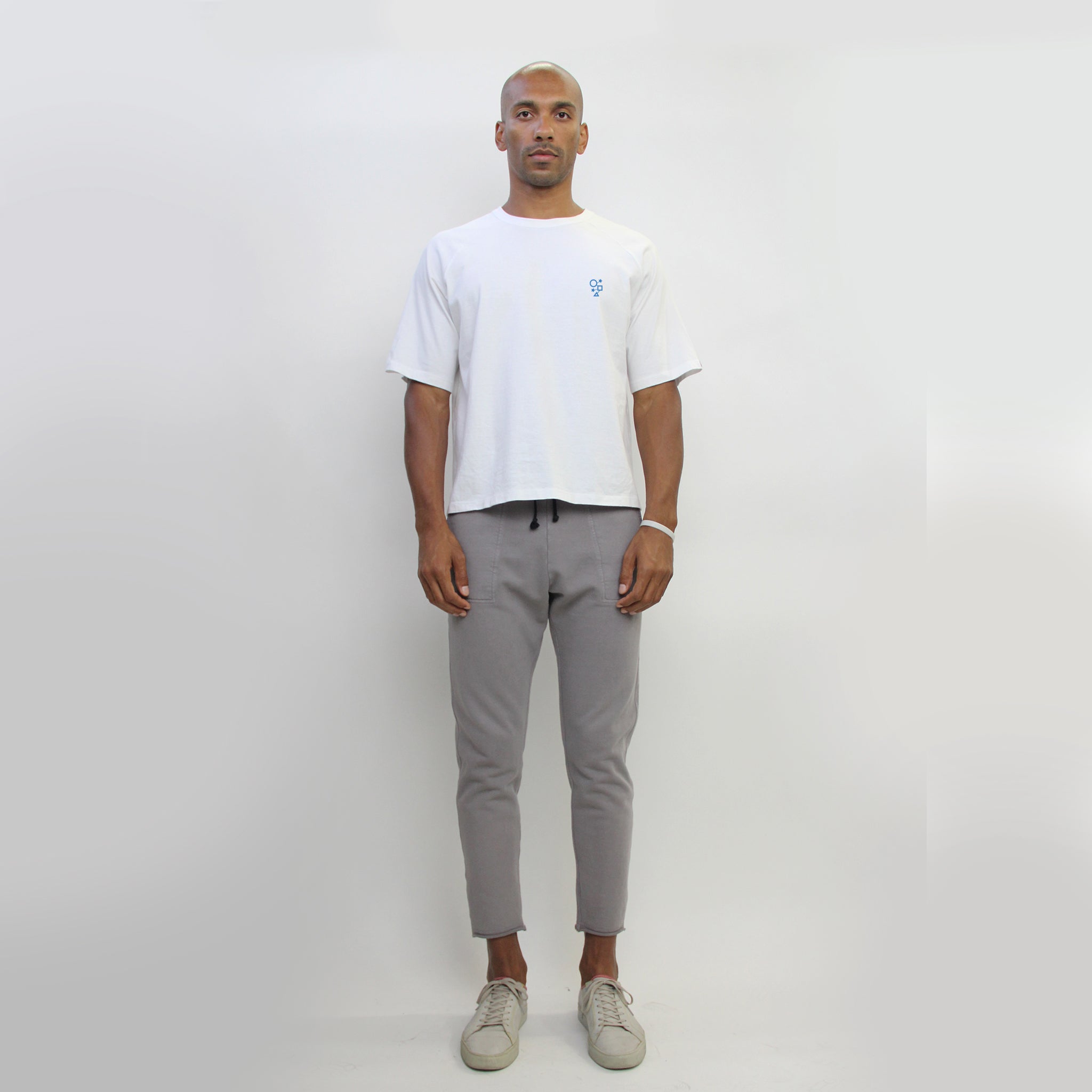 PREMIUM COTTON RAGLAN GROMMET DETAIL ELBOW SLEEVE MEN