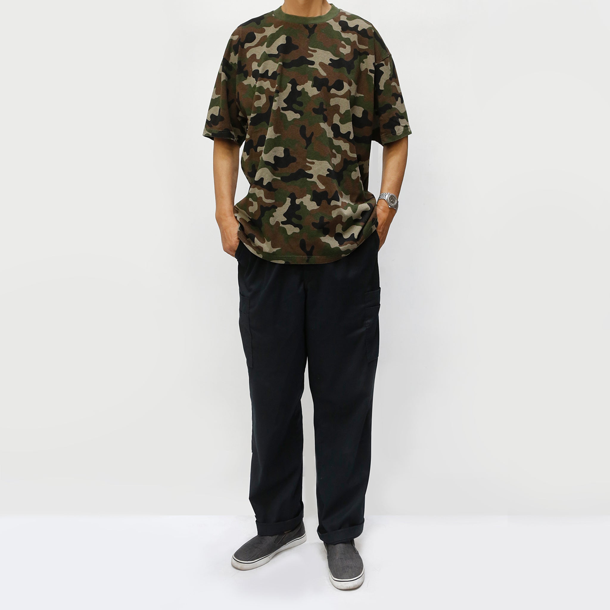 SPECIAL VINTAGE MINERAL WASHED CREW NECK TEE