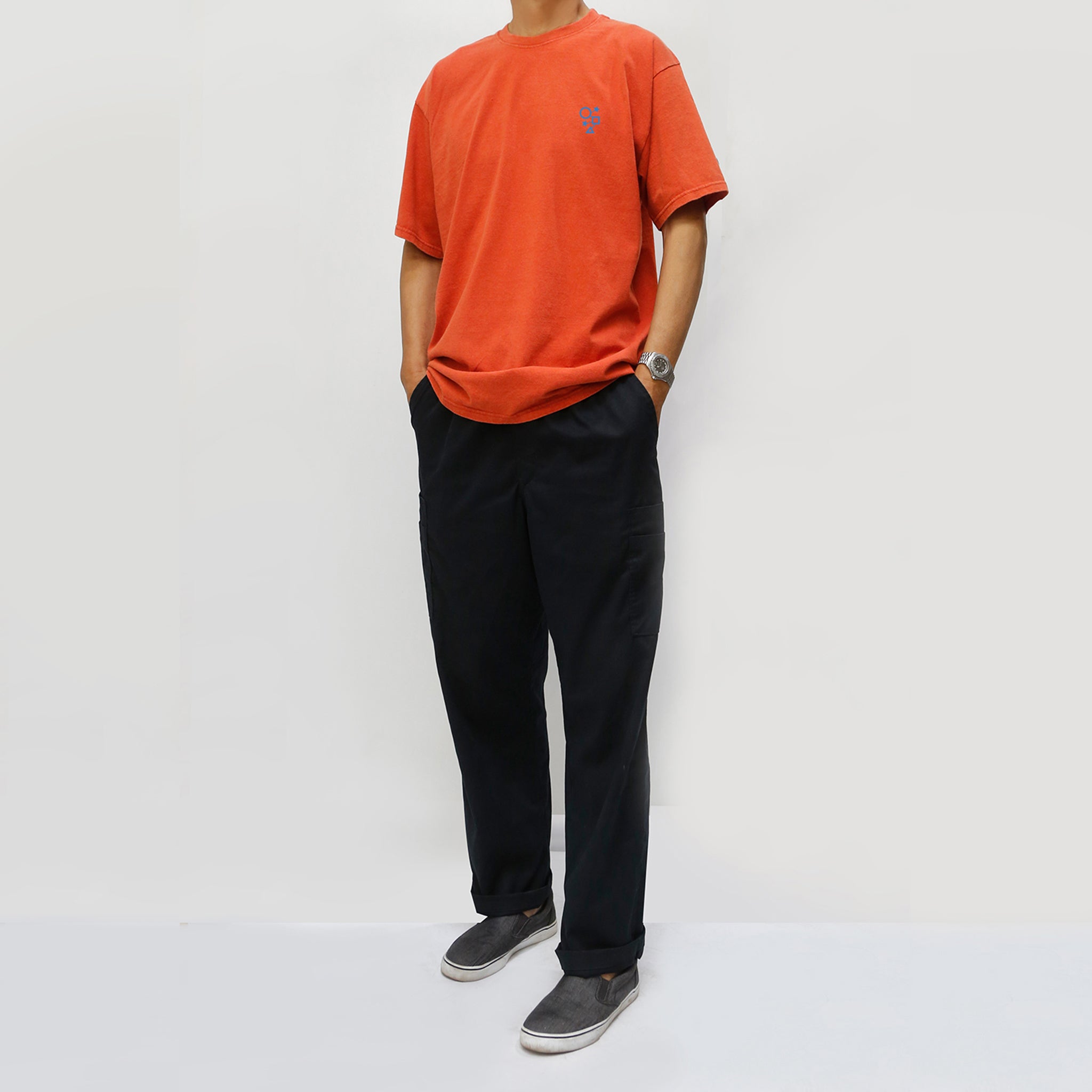 SPECIAL VINTAGE MINERAL WASHED CREW NECK TEE