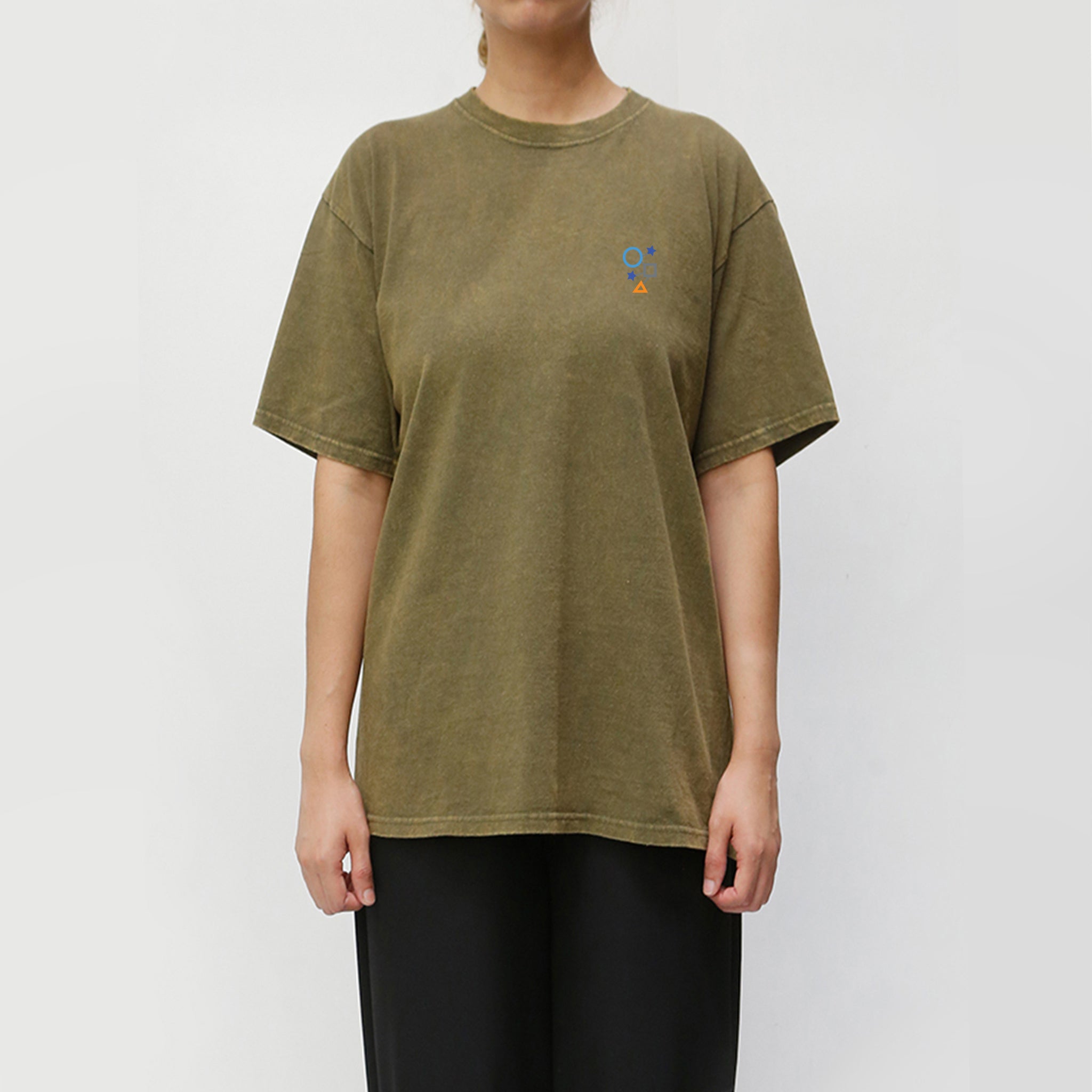 SPECIAL VINTAGE MINERAL WASHED CREW NECK TEE