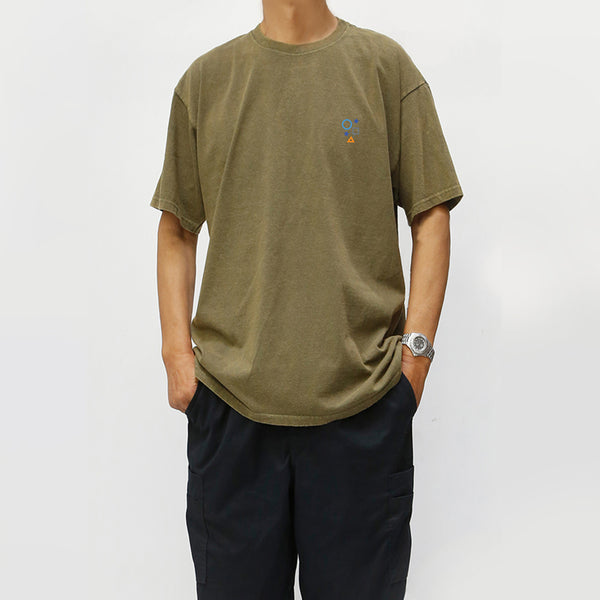 SPECIAL VINTAGE MINERAL WASHED CREW NECK TEE