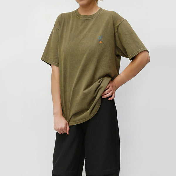 SPECIAL VINTAGE MINERAL WASHED CREW NECK TEE