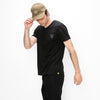COTTON BASIC V NECK TEE