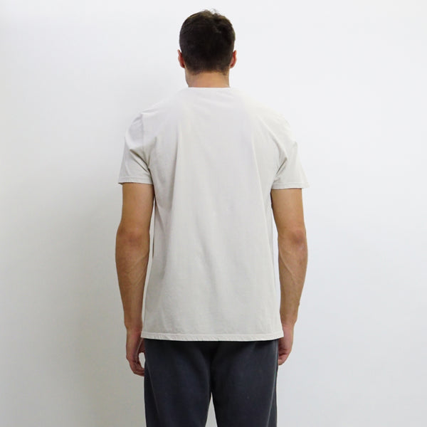 COTTON BASIC V NECK TEE