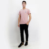 COTTON BASIC V NECK TEE