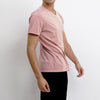 COTTON BASIC V NECK TEE