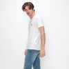 COTTON BASIC V NECK TEE